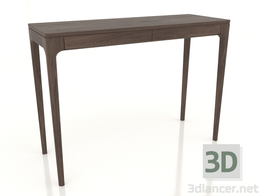 Modelo 3d Consola com gavetas FARGO 1100x400x800 mm (carvalho escuro) - preview