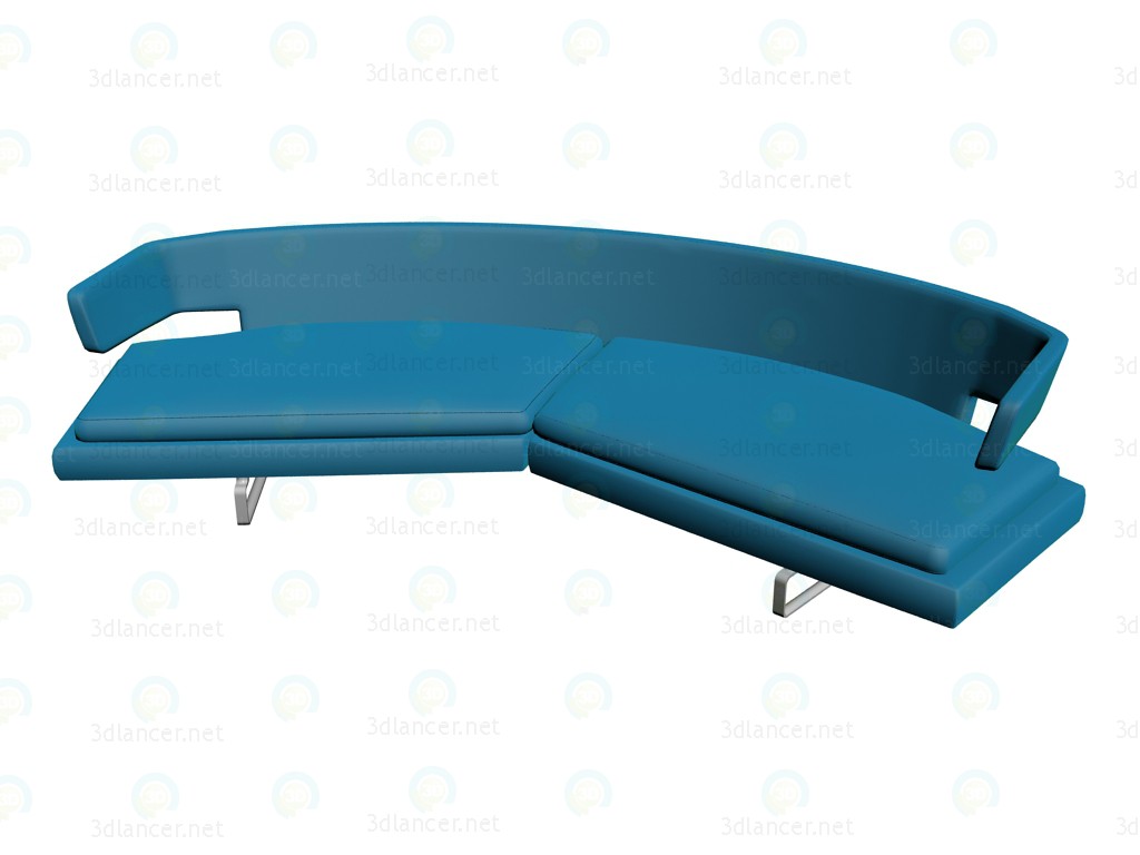 3D Modell Sofa 2-AR320C - Vorschau