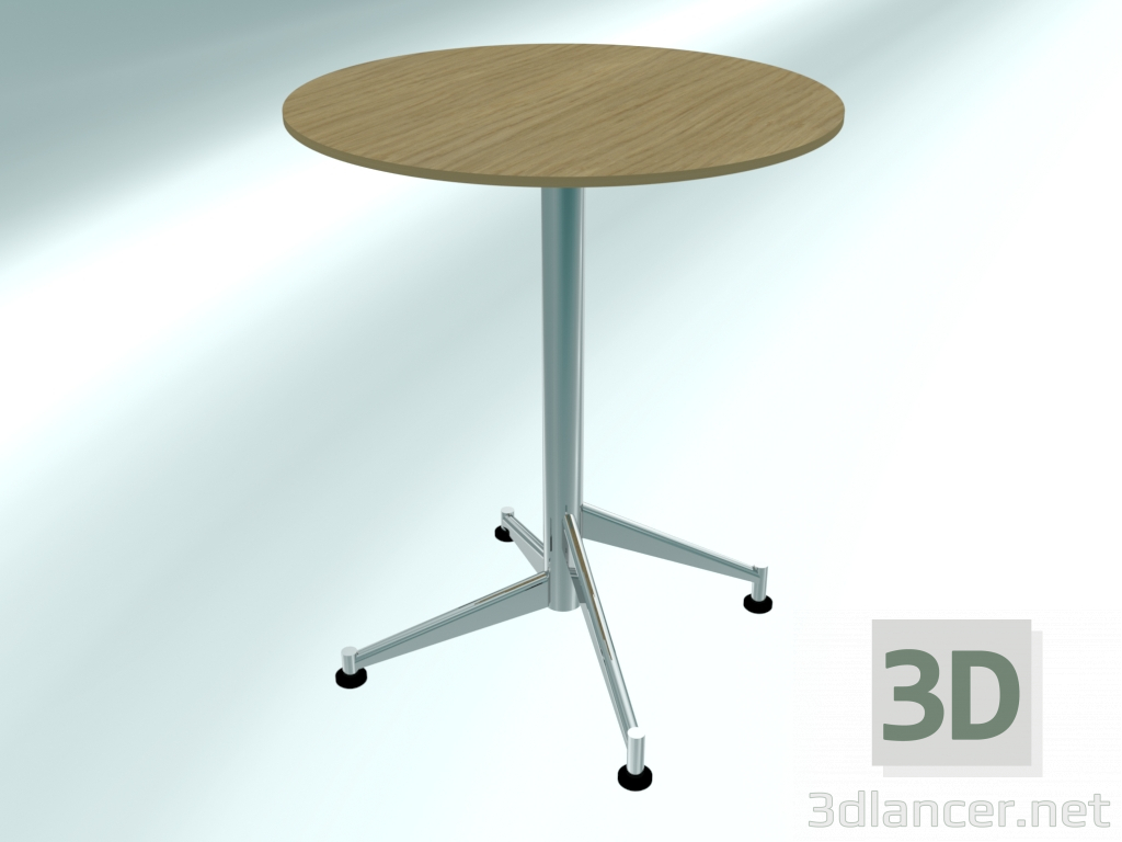 3D Modell Klappbarer Stehtisch SELTZ basic (D60 H72 ausgeklappt) - Vorschau