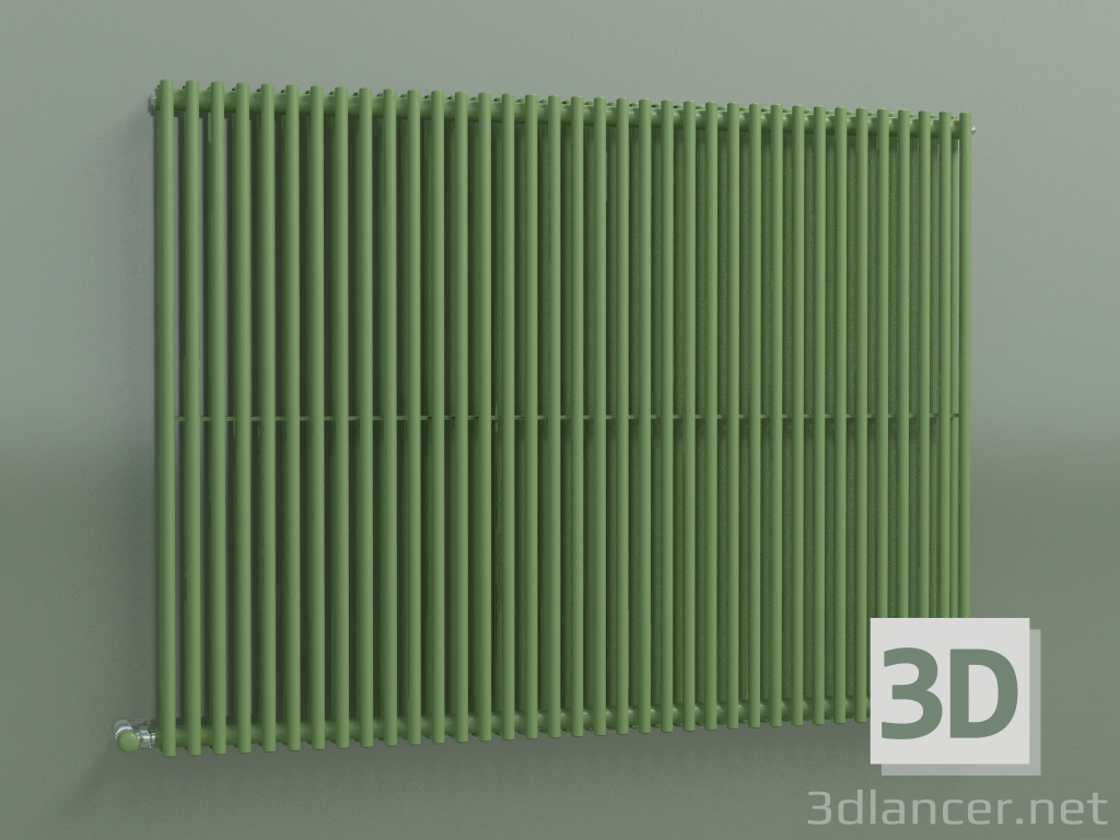 Modelo 3d Radiador vertical ARPA 2 (920 36EL, verde Sage) - preview