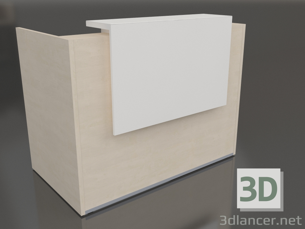 3d model Mostrador de recepción Tera TRA16 (1456x877) - vista previa