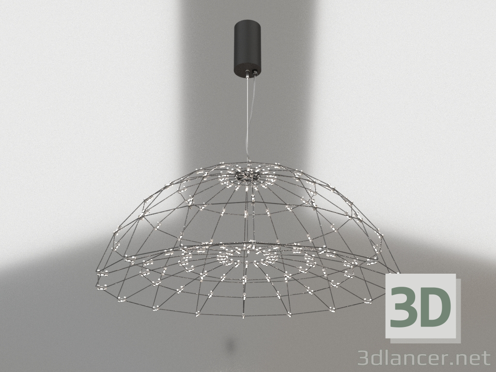 3D Modell Pendelleuchte DOME 2 - Vorschau