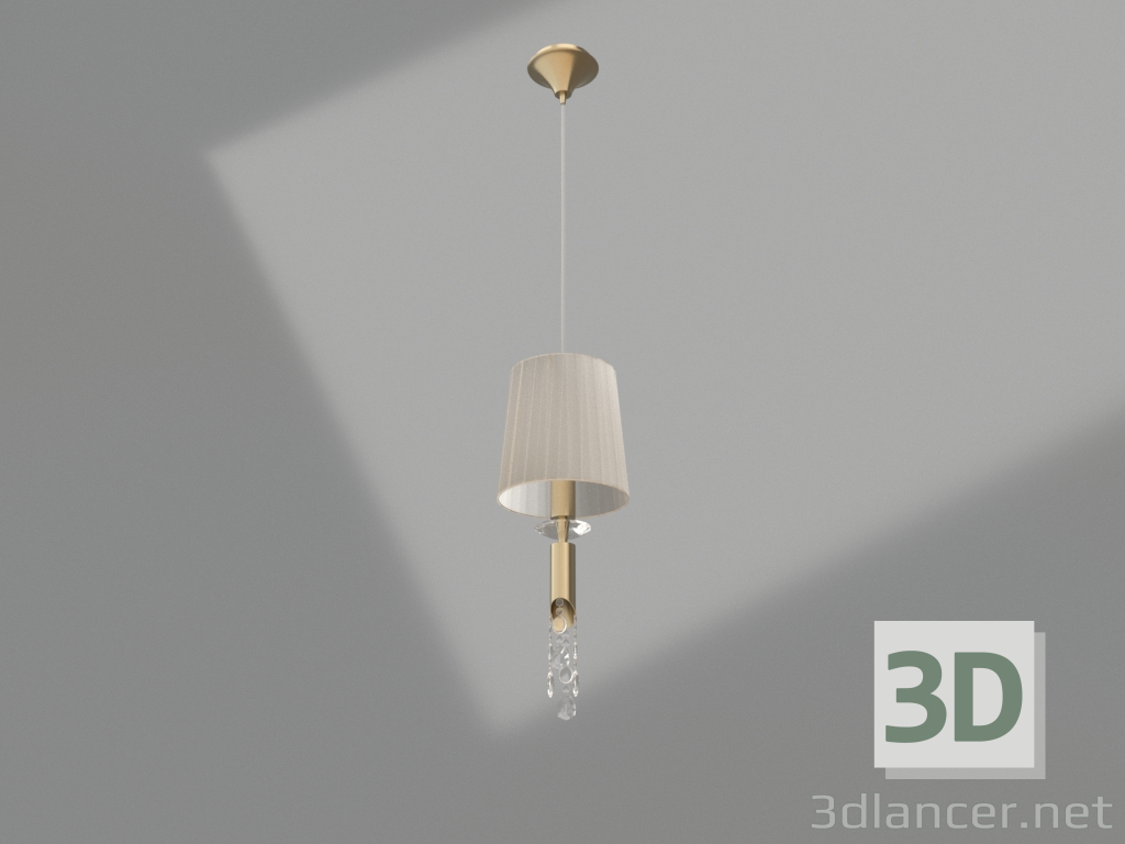 Modelo 3d Luminária pendente (3881) - preview