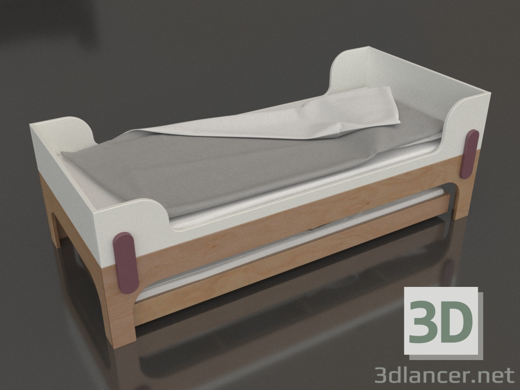 3d model Cama TUNE Z (BXTZA1) - vista previa