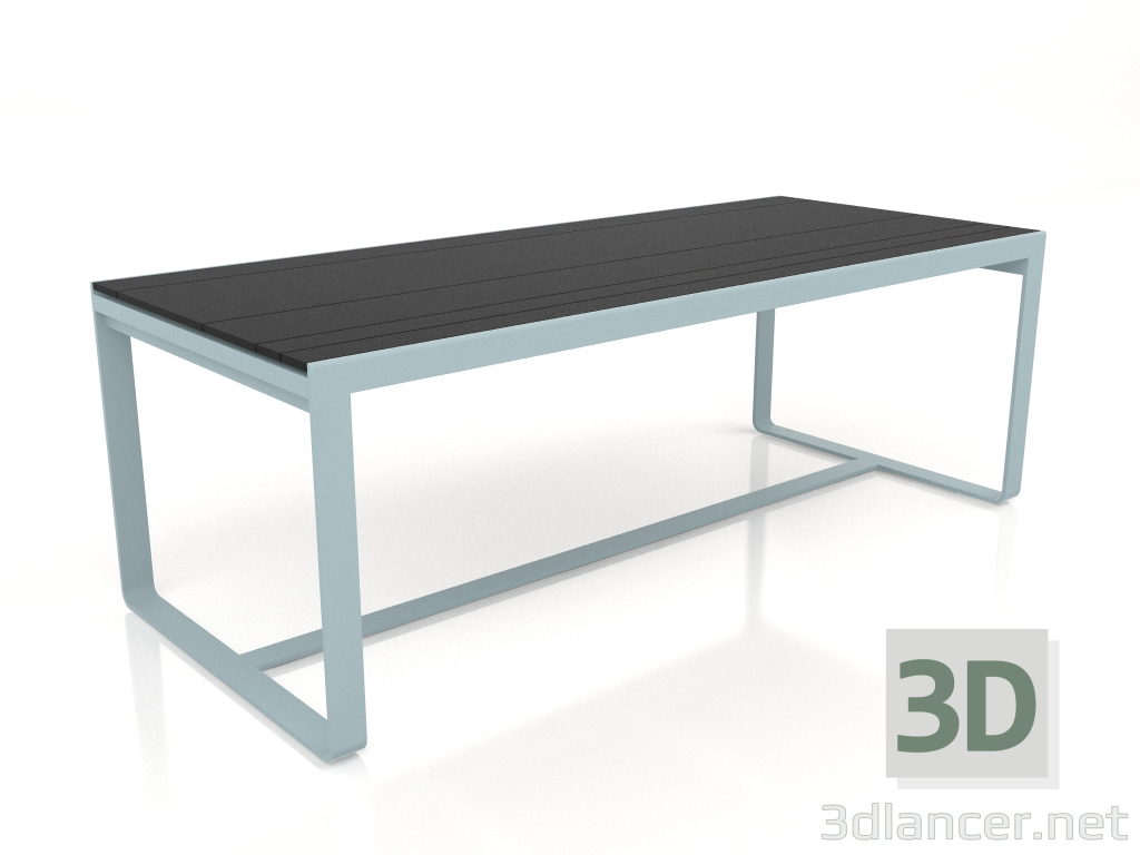 3d model Mesa de comedor 210 (DEKTON Domoos, Azul grisáceo) - vista previa