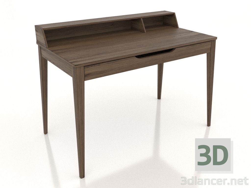 Modelo 3d Secretária 1200x700 mm (nogueira freixo clareado) - preview