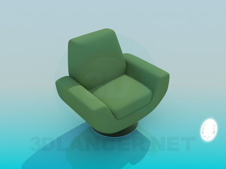 3D modeli Koltuk - önizleme