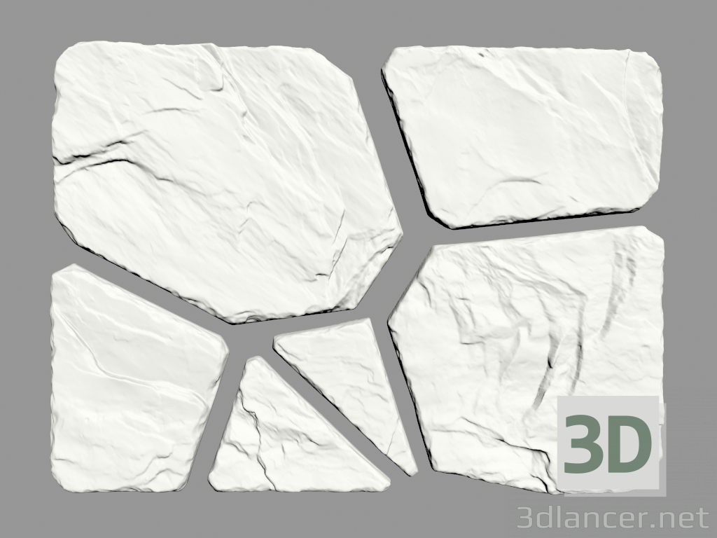 3d model Tile (№10А) - preview