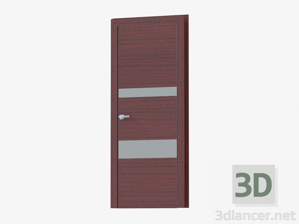 3d model Interroom door (30.31 silver mat) - preview