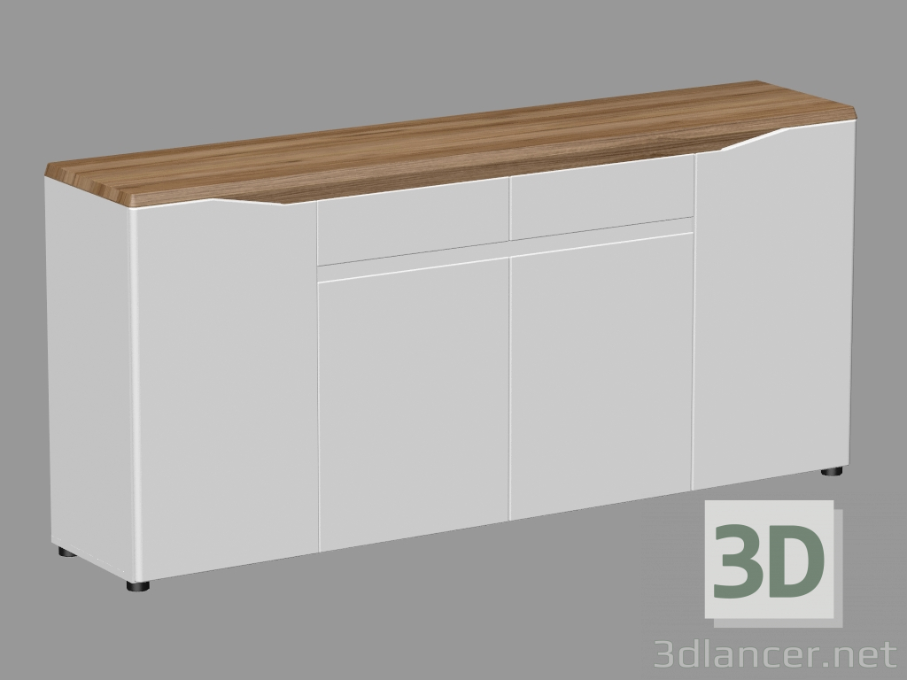 3d model Cofre 4D-2S (TIPO TOLK04) - vista previa