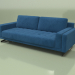 3D Modell Sofa Kelso (blau) - Vorschau