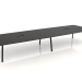 3d model Conference table with a hole for cables 500x155 - preview