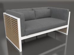 Sofa for 2 (White)