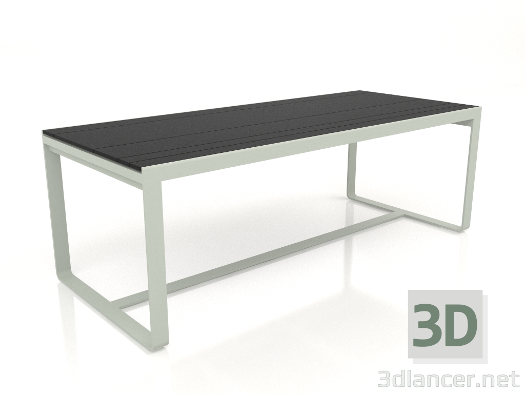 Modelo 3d Mesa de jantar 210 (DEKTON Domoos, cinza cimento) - preview