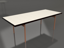 Mesa de comedor (Negro, DEKTON Danae)