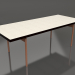 3d model Mesa de comedor (Negro, DEKTON Danae) - vista previa