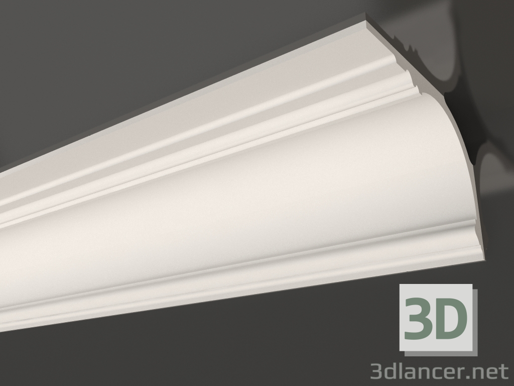 3d model Cornice gypsum ceiling high KGP 012 1 (180x260) - preview