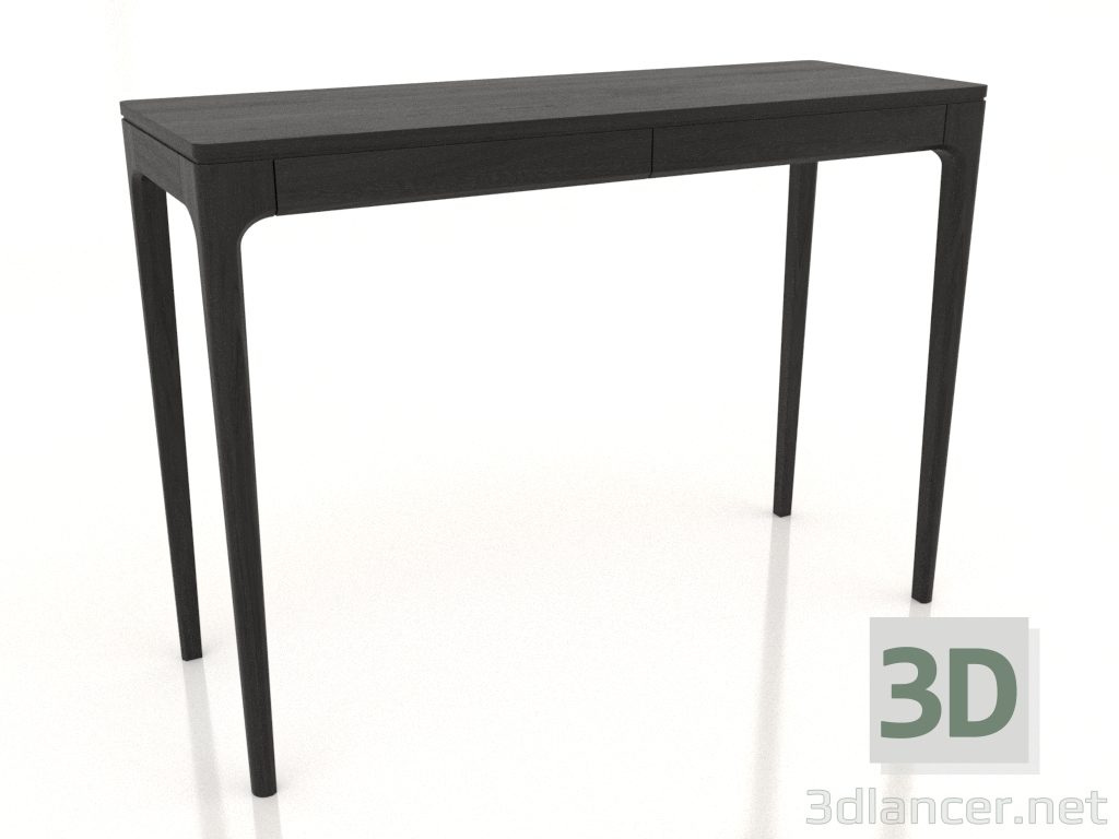 3D Modell Konsole mit Schubladen FARGO 1100x400x800 mm (schwarze Eiche) - Vorschau