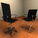 modèle 3D Chaises de bureau - preview