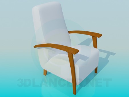 modèle 3D Fauteuil - preview