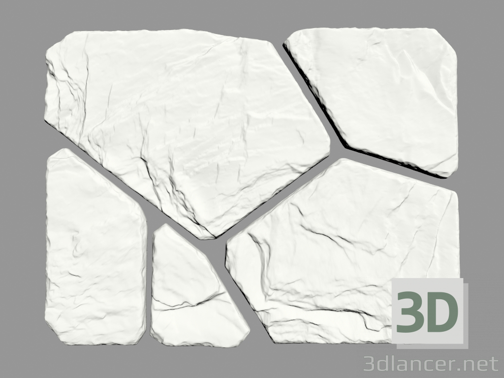 3d model Tile (№10Б) - preview