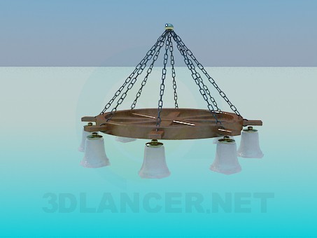 Modelo 3d Candelabro - preview