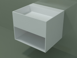 Lavabo sospeso Giorno (06UN33301, Glacier White C01, L 60, P 50, H 48 cm)