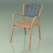 3d model Chair 161 (Teak, Belt Teal) - preview