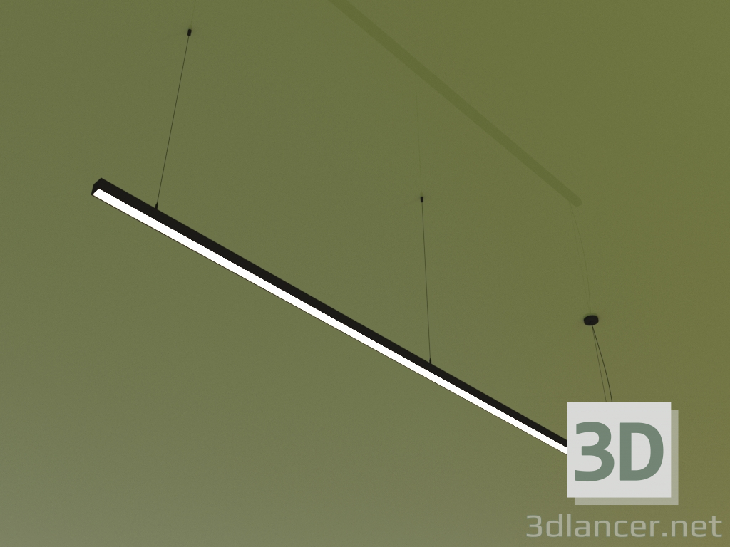 3d model Luminaria LINEAR P3535 (2500 mm) - vista previa