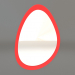 3d model Mirror ZL 05 (611х883, luminous orange) - preview