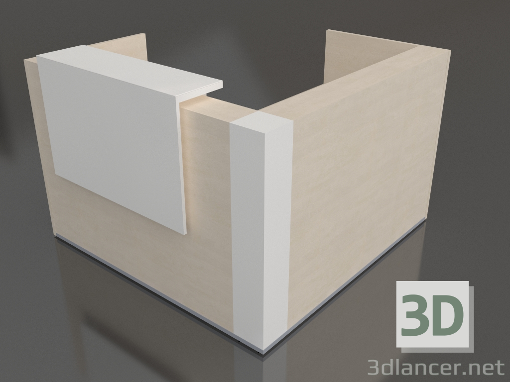 3d model Tera TRA25 Reception Desk (1648x1648) - preview