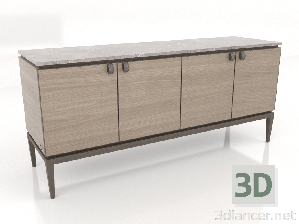 3d model Bufé (D625) - vista previa