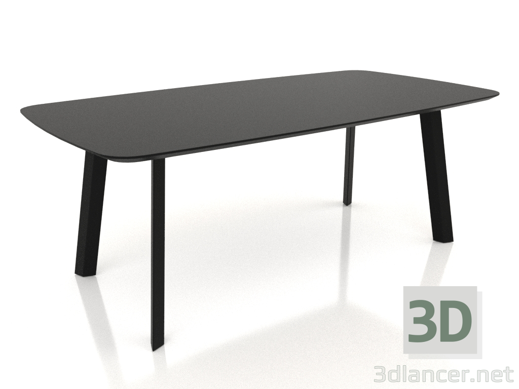 modello 3D Tavolo da pranzo 200x105 - anteprima