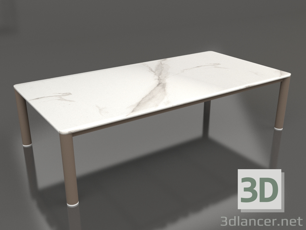 Modelo 3d Mesa de centro 70×140 (Bronze, DEKTON Aura) - preview