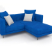 3D Modell Carol-Sofa 1960 x 1800 (Brunei 35) - Vorschau