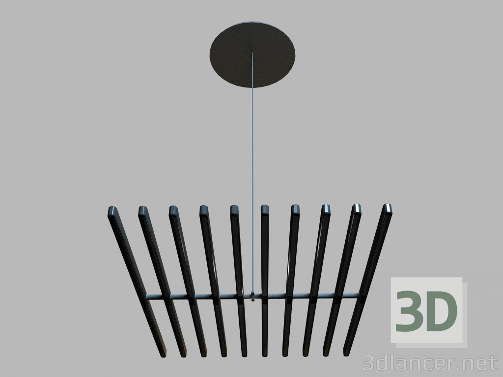 modèle 3D lampe suspendue de 2120 - preview