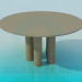 3d model Coffee round table - preview