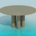 3d model Coffee round table - preview