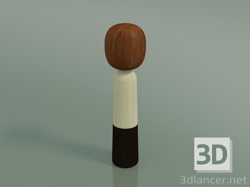 Modelo 3d Estatueta 4703 (Conjunto 2 - 20,5 cm) - preview