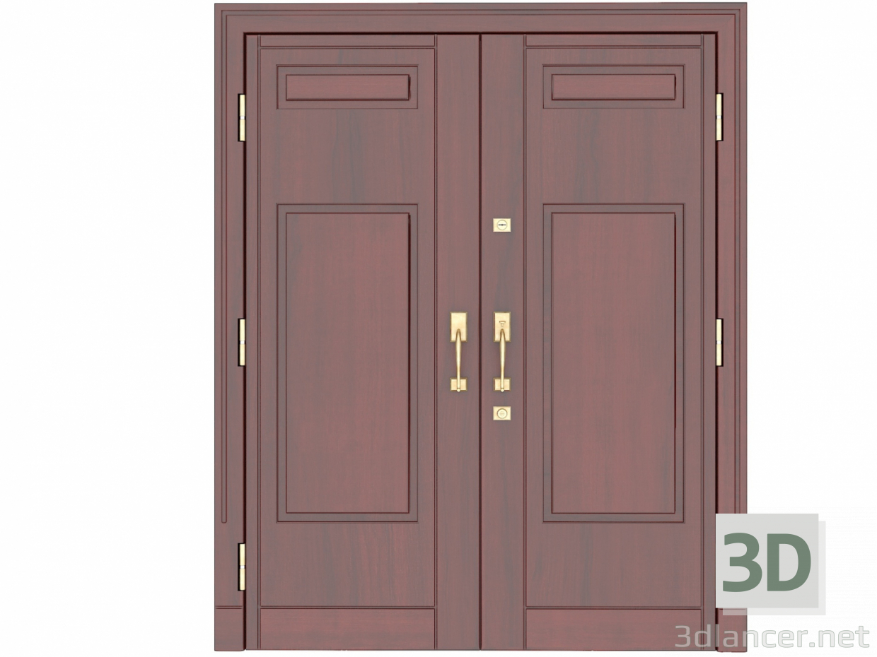 3d Entrance Door model buy - render