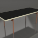 3D Modell Esstisch (Gold, DEKTON Domoos) - Vorschau