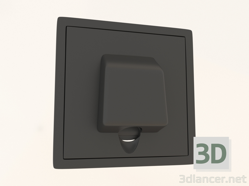 3d model Cable outlet (black, DA87128) R98 - preview