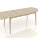 Modelo 3d Mesa de jantar 2100x800 mm (carvalho clareado) - preview