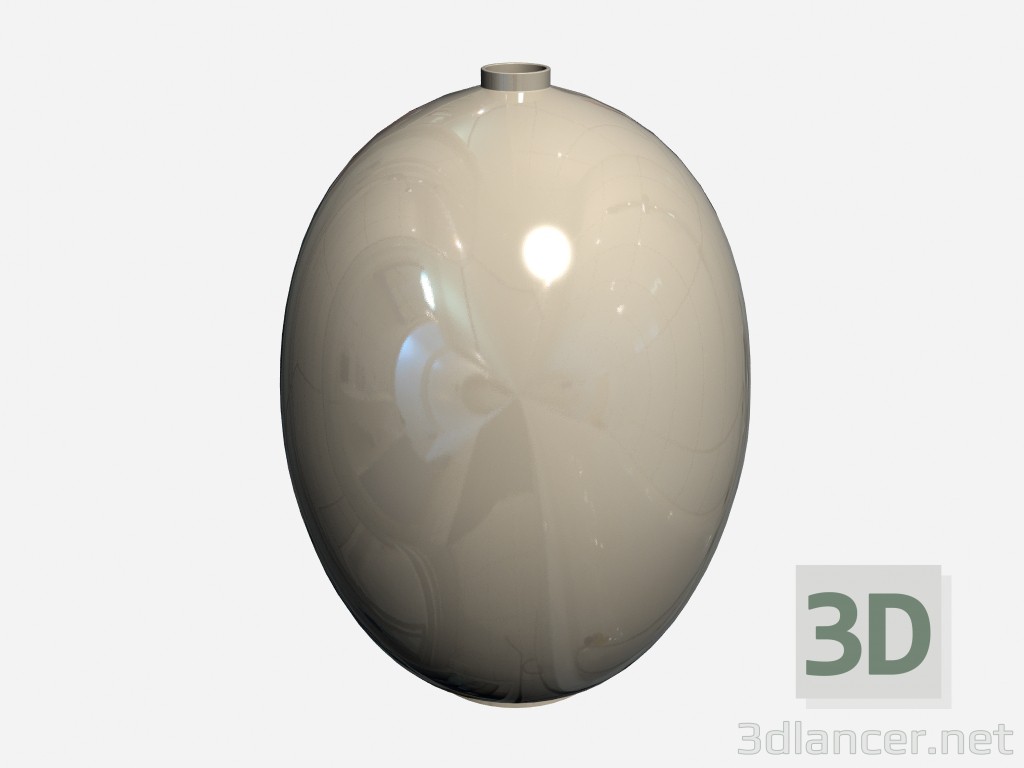 3d model Florero decorativo Art Deco 1 - vista previa