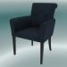 3d model Armchair Byron (Dark Blue) - preview