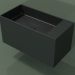 modello 3D Lavabo sospeso (02UN42102, Deep Nocturne C38, L 72, P 36, H 36 cm) - anteprima