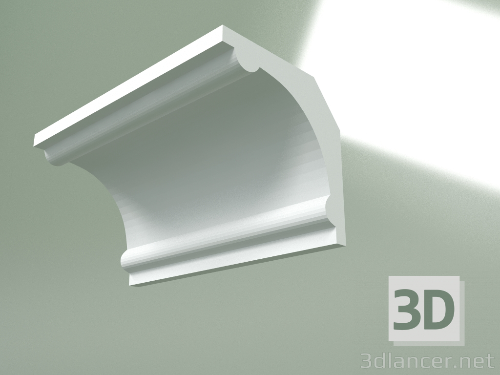 Modelo 3d Cornija de gesso (plinto de teto) KT311 - preview