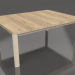 modèle 3D Table basse 70×94 (Sable, bois Iroko) - preview