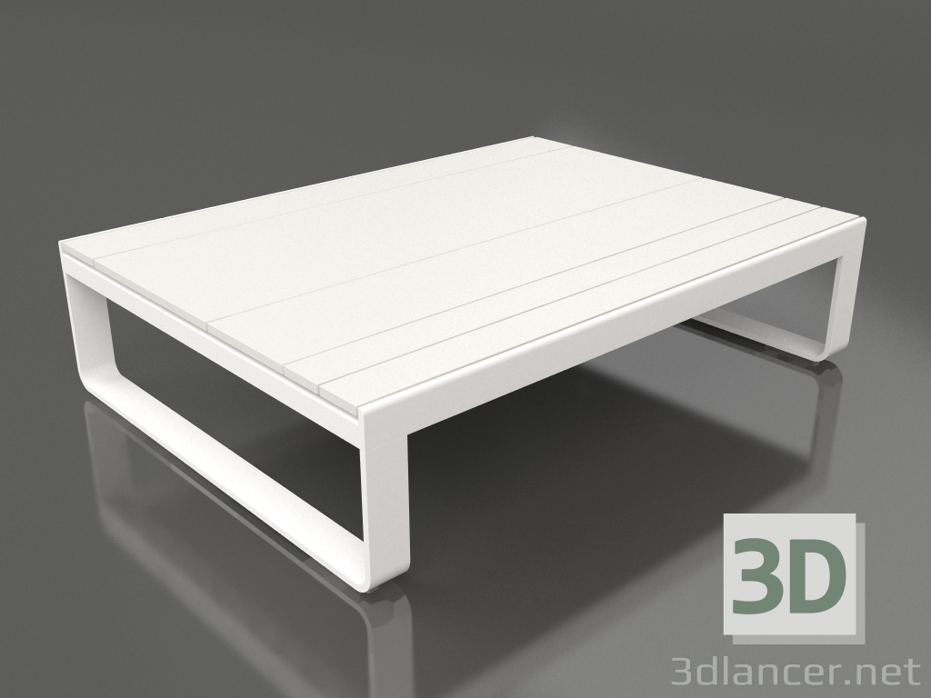 3d model Coffee table 120 (White polyethylene, White) - preview