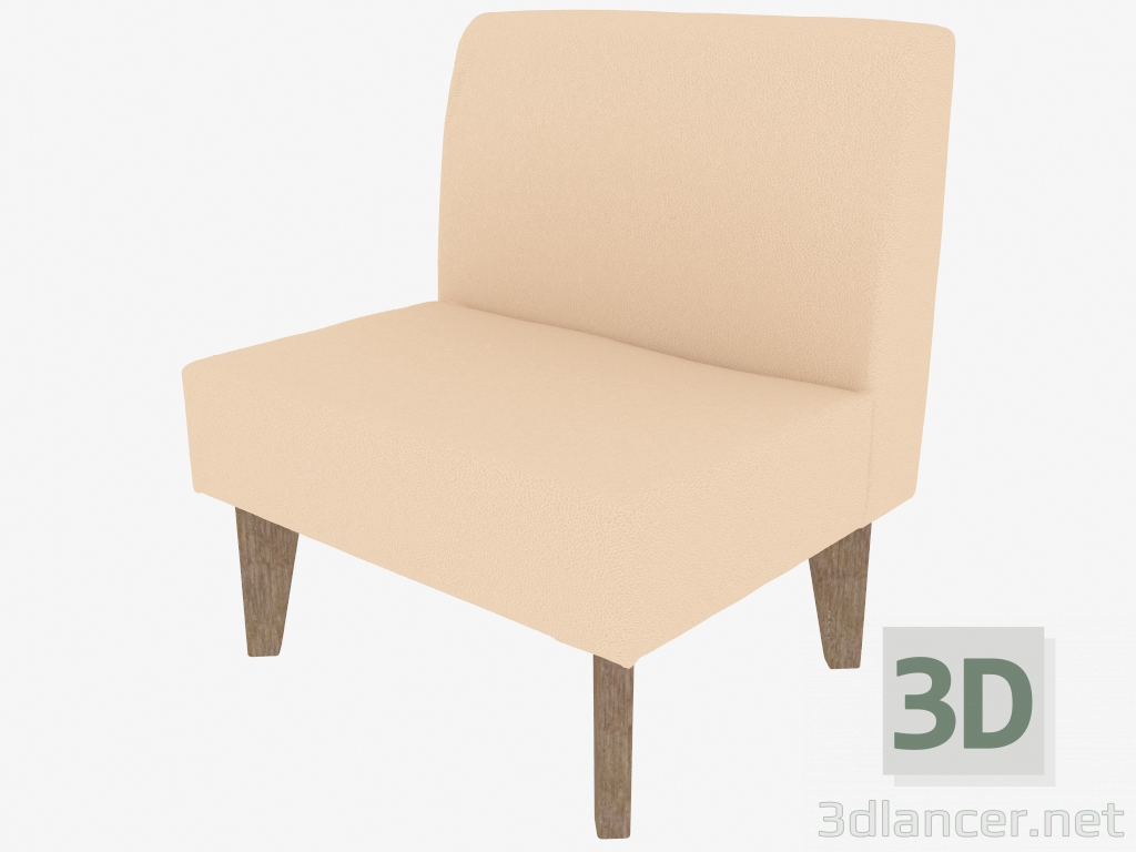 3D modeli Kanepe 4 Gelecek (800x650 BP) - önizleme